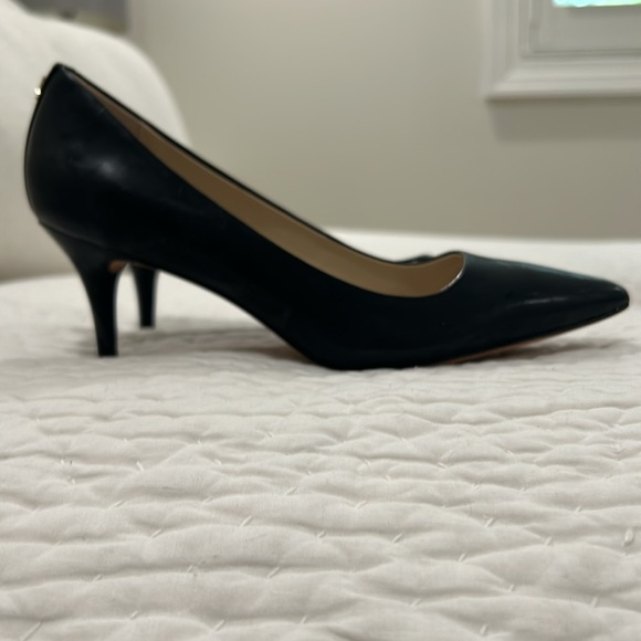 Coach black pumps, size 5.5B. Like new - Picture 2 of 5